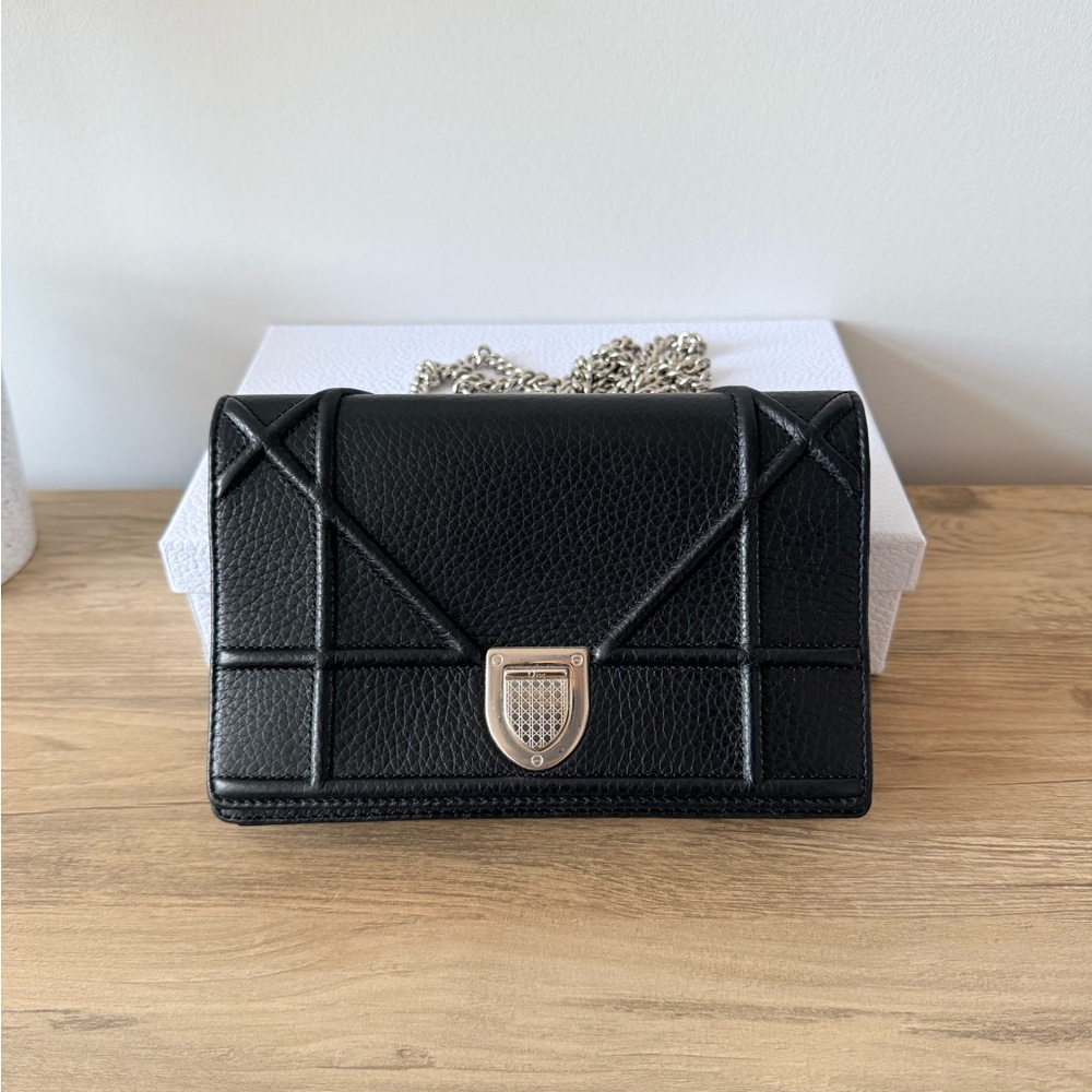 Christian Dior Diora Chain Pouch Calfskin - Picture 1 of 10